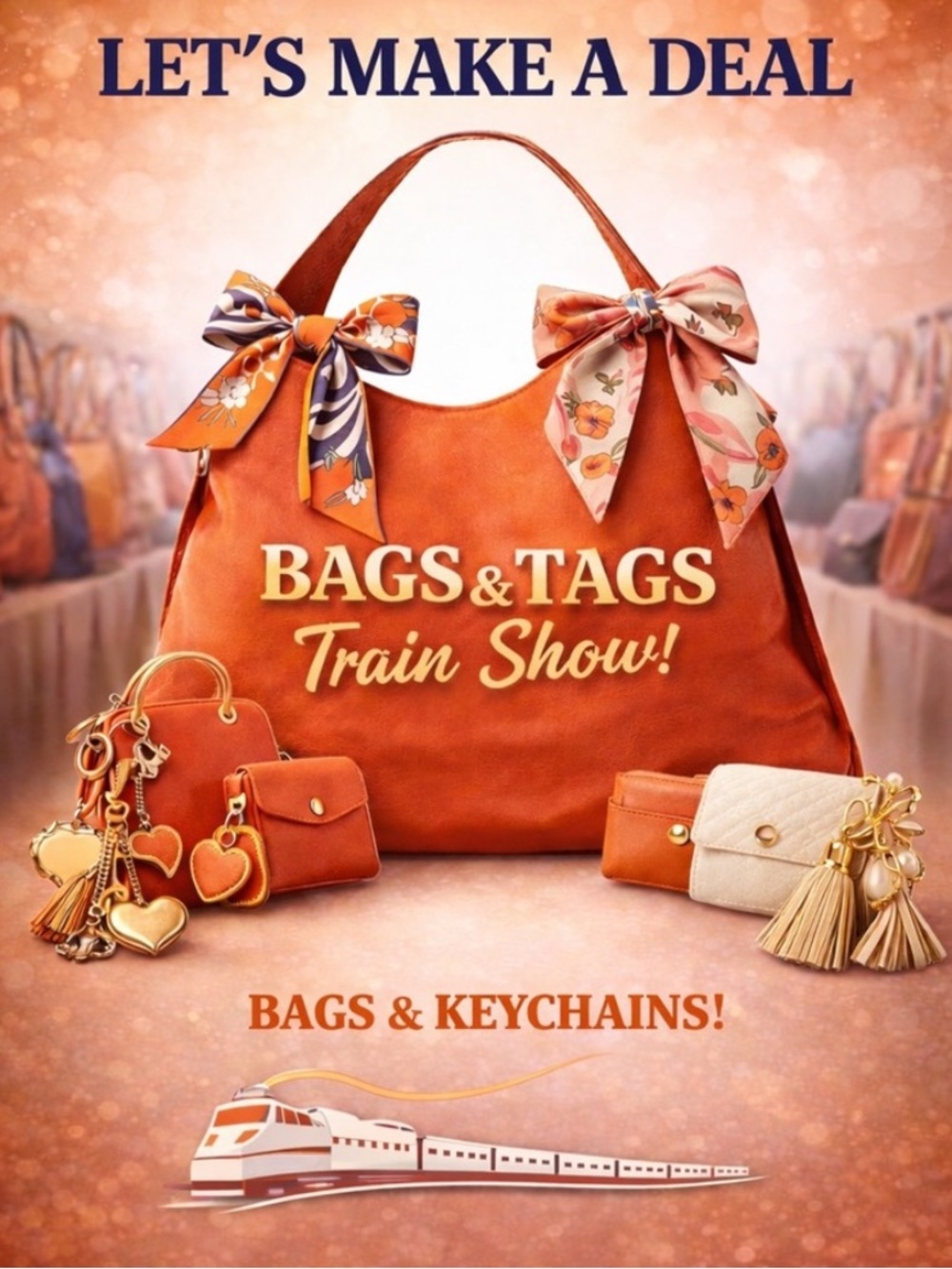 Bags & Tags Train Show! - Friday 8/7/26